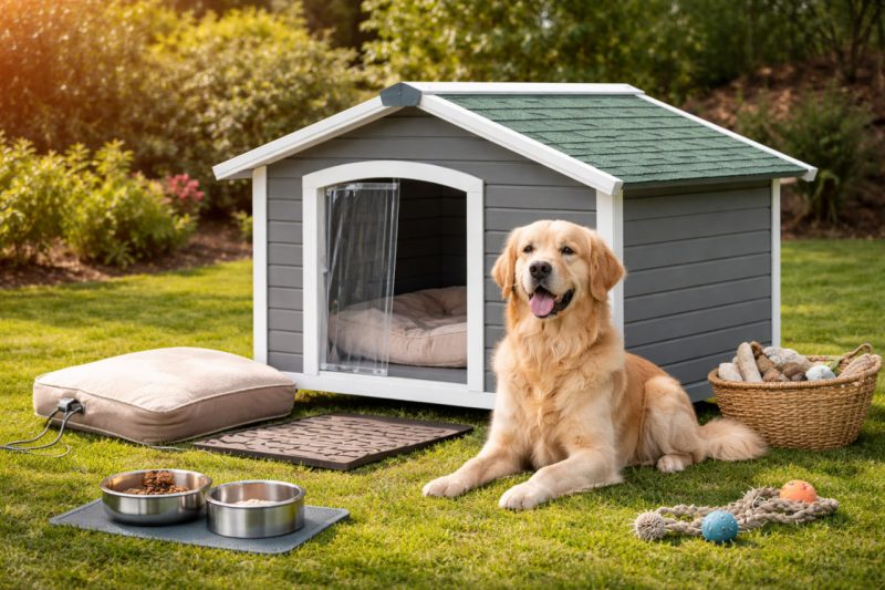 Top 8 Comfortable Dog Houses That Support Warmth, Safety, and Everyday Well-Being
